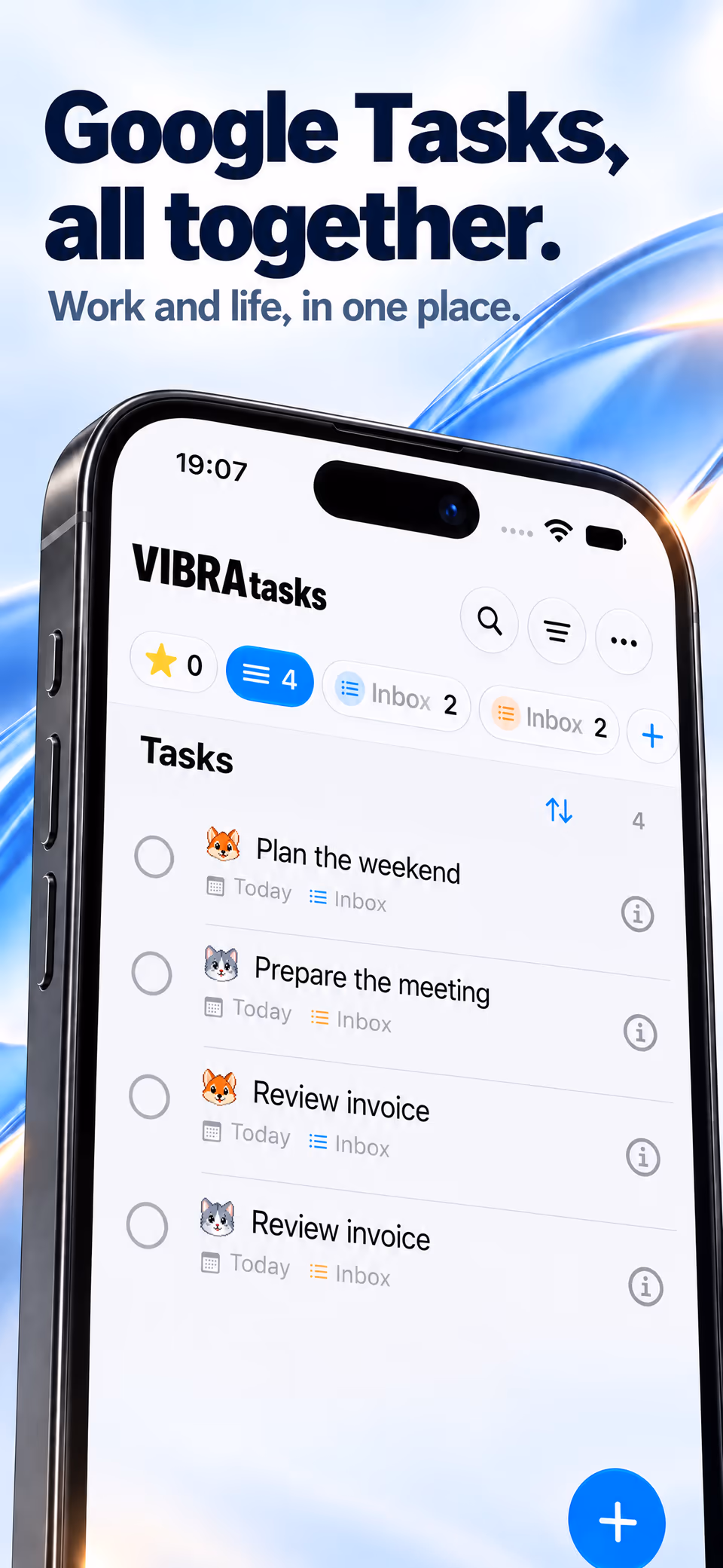 VIBRA Tasks